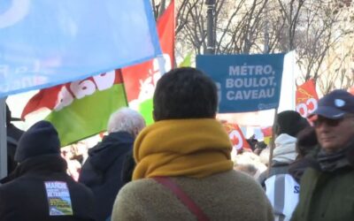 MOUCHE À OREILLE : Manifestation contre la réforme des retraites // 19/01/2023