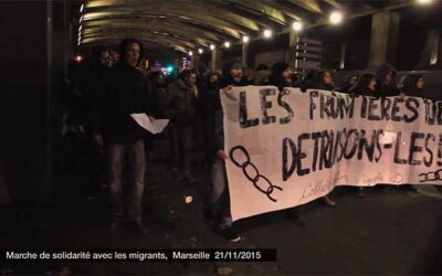 Marche de solidarité avec les migrants, Marseille 21/11/2015
